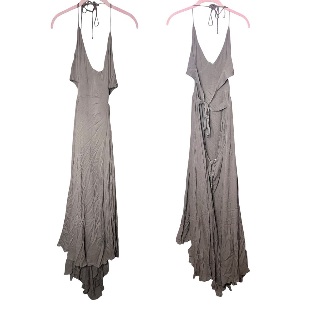 Free People Endless Summer Lille Maxi Dress Gravel Size Small